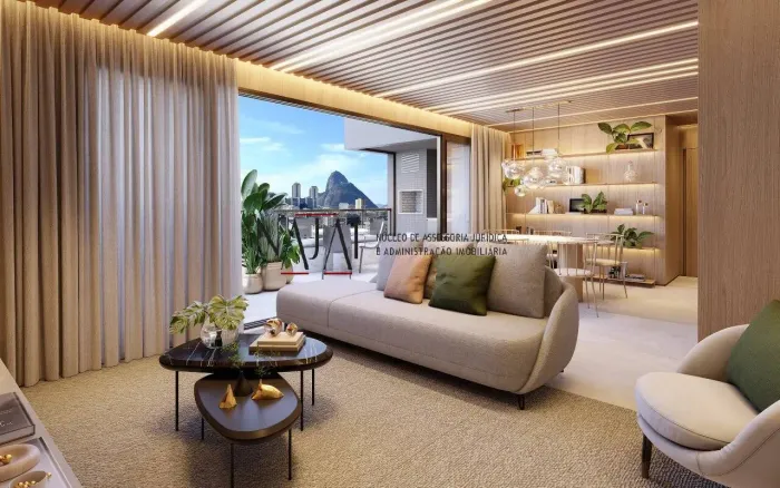 Vista para o Cristo e 2 vagas | Apartamento Exclusivo em Botafogo
