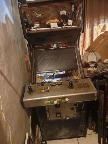 Máquina de fliperama ( madeira )