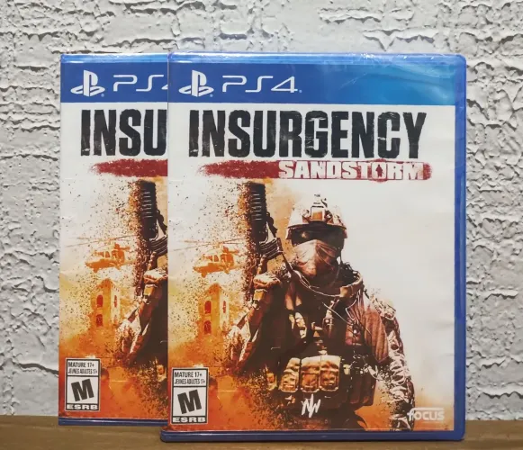 Insurgency Sandstorm Ps4 Lacrado (Aceitamos seu jogo usado como pagamento)