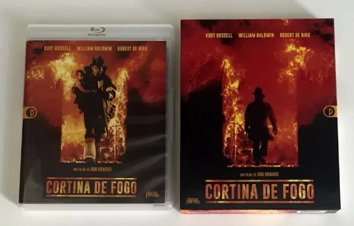 Blu-ray Cortina de Fogo (Obras Primas do Cinema) - Com Kurt Russell