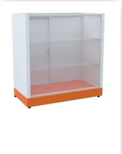 BALCAO EXPOSITOR C PORTA BAND ACO 1.00X1.00X0.50 BR AMAPA