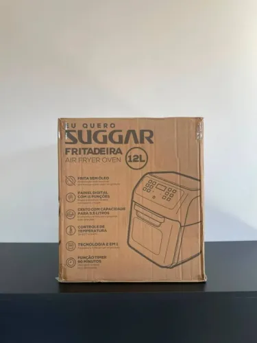 Fritadeira Air Fryer Oven 12 Litros Suggar Nova Lacrada