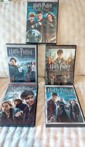 HARRY POTTER lote de DVD