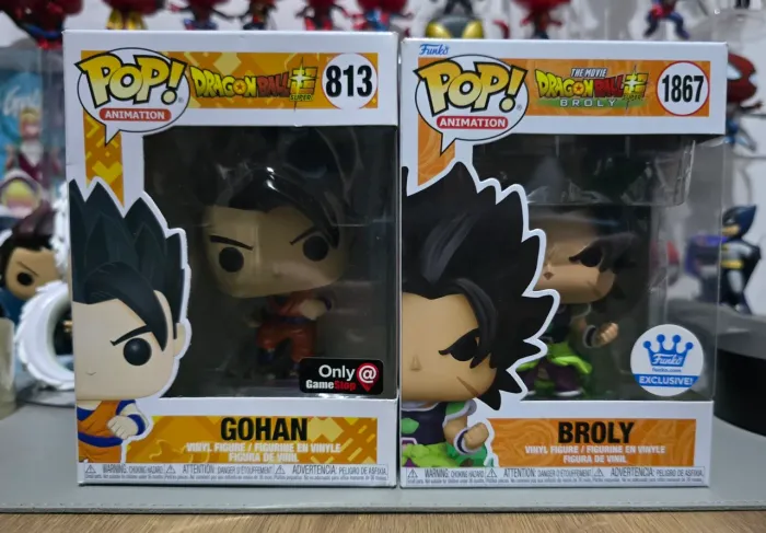 Funko Pop! Dragon Ball Gohan + Broly #813 #1867