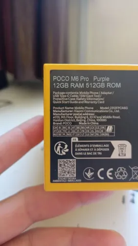 Poço M6 Pro 512g com 12 de ran