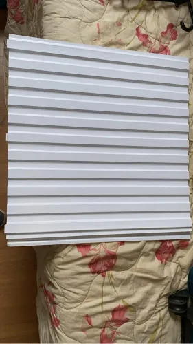 Vendo 10 placas revestimento 3d painel ripado original 2,5m2