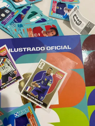 Kylian Mbappé Ouro - Extra Sticker Panini FIFA World Cup 2026