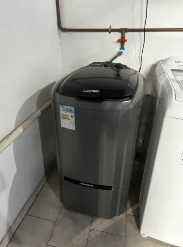 Tanquinho Máquina semi automática Colormaq 20kg Preto 127V Semi Novo