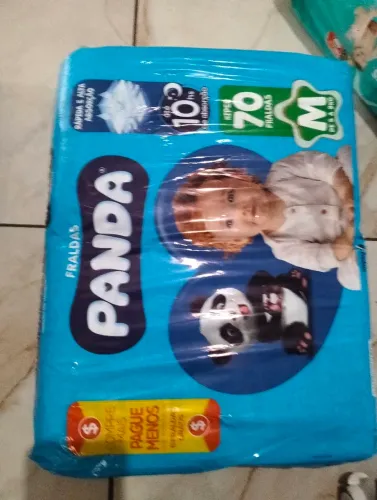 Fraldas M várias marcas são 10 pacotes