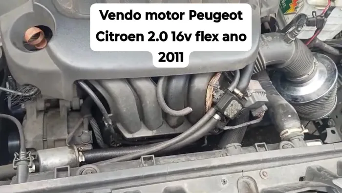 Vendo motor Peugeot Citroen 2.0 16v flex ano 2011
