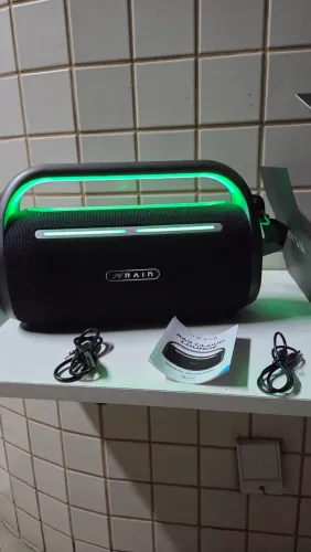 Caixa de som Bluetooth Rain R63 80w