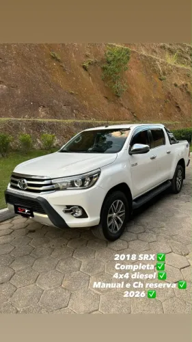 Toyota Hilux CD SRX 4X4 2.8 TDI 16V Diesel Aut. 2018