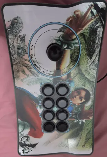 Controle arcade Sanwa original Ps5 nativo