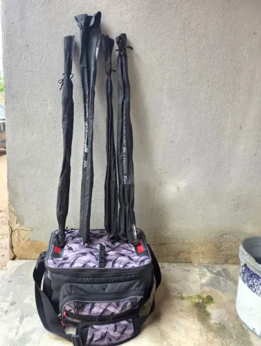 Kit de pesca completo.