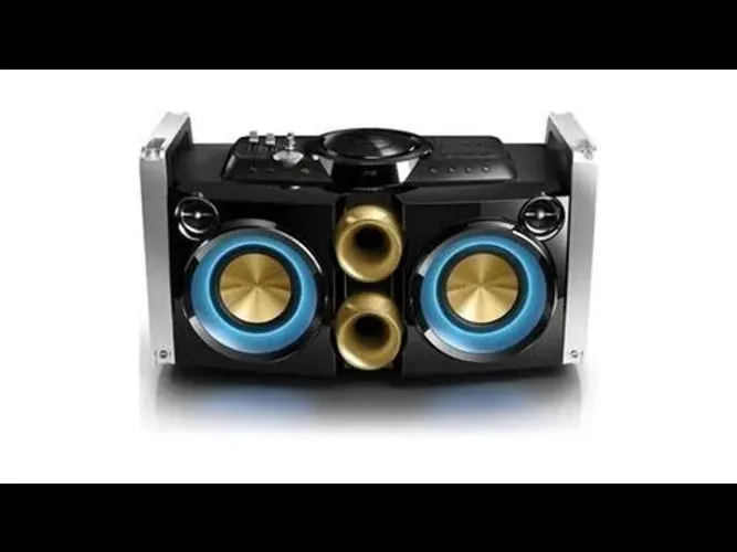 Som Philips com Bluetooth externo