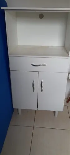Armário Multiuso Branco com Gaveta - Ótimo Estado