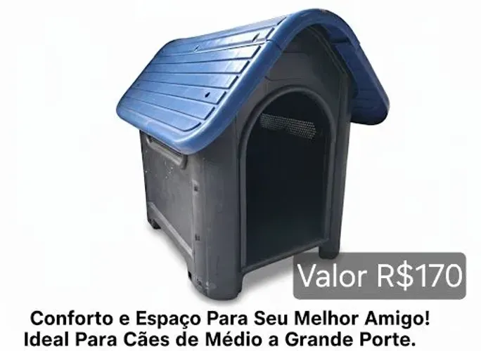 VENDO CASA DE CACHORRO POUCO USADA