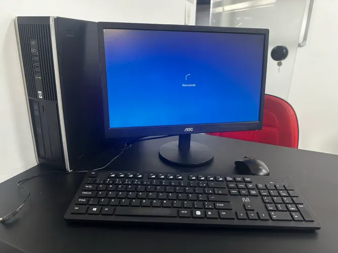 2 Computadores Desktop HP Core i5 completos