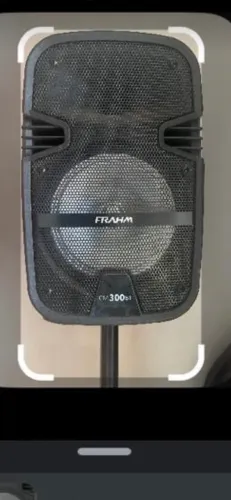 Caixa de Som Frahm CM300 BT com Tripé