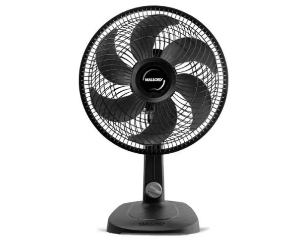 Ventilador Malory 30cm de mesa e parede Novo