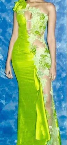Vestido Patrícia Nascimento - Alta Costura (Oportunidade Única)