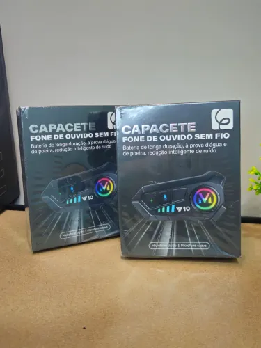 Fone intercomunicador de capacete 