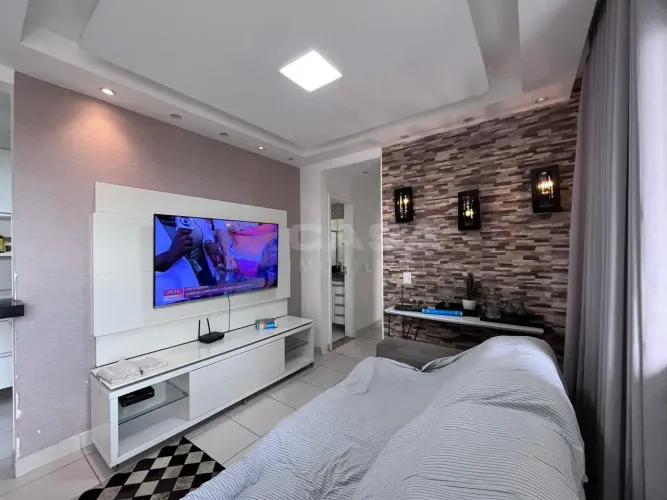 Apartamento de 3 Quartos com Suíte e 2 Vagas no Condomínio Praças Reserva