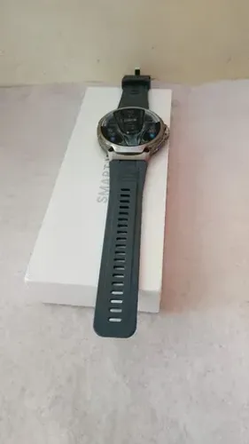 Smartwatch Tela Gigante super grande. uma pulseira de aço de brinde