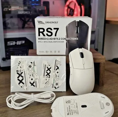 Mouse Smailwolf RS7 sem fio gamer