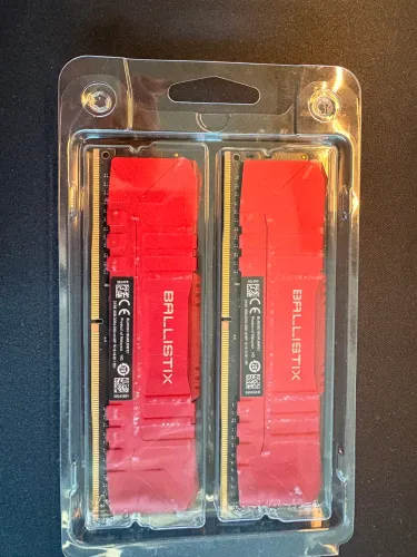 MEMÓRIA RAM BALLISTIX 16GB (2x8) 3000mhz
