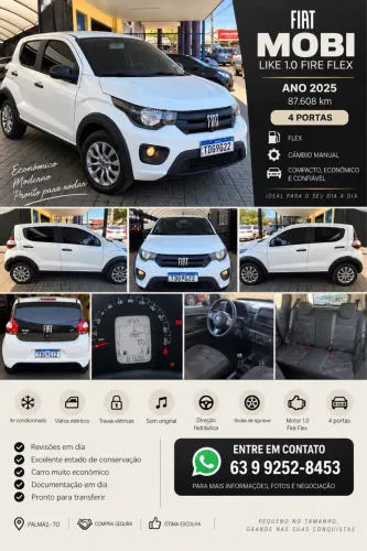 Fiat Mobi Like 1.0 Fire Flex 5P. 2025