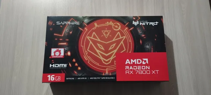 Placa de Vídeo AMD Radeon Sapphire Nitro+ RX 7800 XT - 16GB - GDDR6