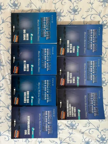 Coleção Curso de Direito Civil Brasileiro - Maria Helena Diniz - Volumes 1 ao 7