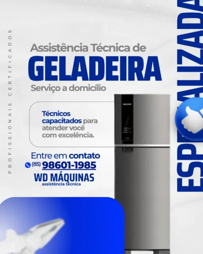 Assistência Técnica de Geladeira - Técnico de geladeira
