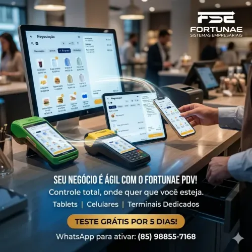Tenha um PDV Compacto e completo: Tablet, Mini Impressora e Leitor de Barras