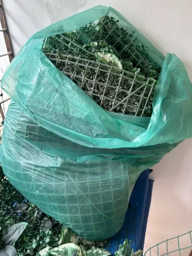 Parede verde artificial plantas 