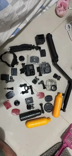 DUAS go pro + gimbal profissional - 1 hero 10 1 hero 7 