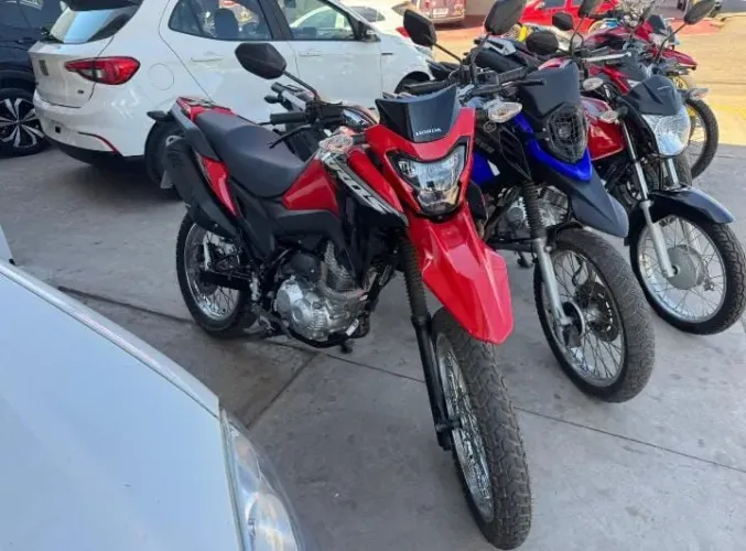 HONDA NXR 160 BROS CBS 2025 ? VERMELHA<br>