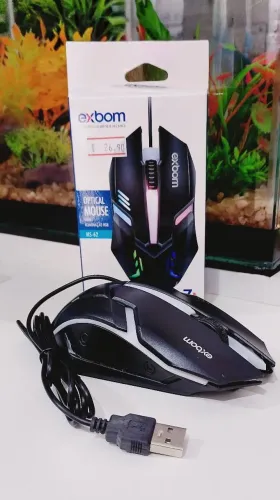 Mouse Gamer Exbom MS-62 - Novo 
