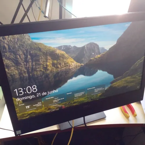 PC Escritório / Estudos, All-in-One DELL - I7 7700, 8GB RAM DDR4, SSD 240GB