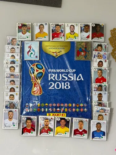 Álbum copa 2018 capa dura 
