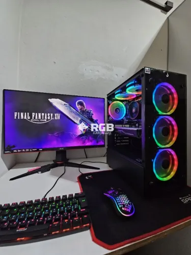 PC Gamer Ryzen 5 4500 RX480 8GB DDR4 16GB SSD 120GB HD 500GB