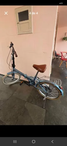 Bicicleta dobrável vintage