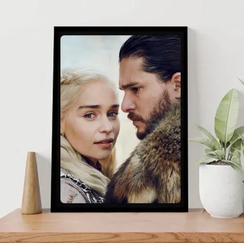 Combo 3 Quadros Game of Thrones 32x23 cm