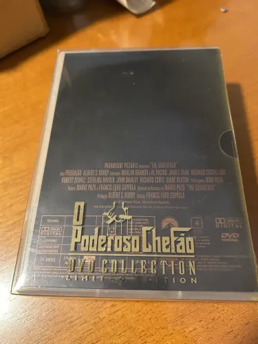 DVD Collection da trilogia "O Poderoso Chefão" Coleção Limitada
