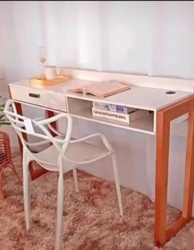 Escrivaninha 1 gaveta Com Entrada para Carregador ( Novo Direto da Fabrica ) 