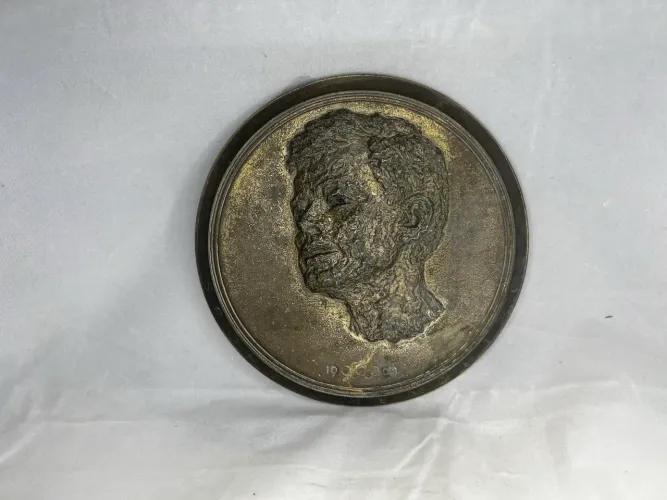 Medalhão Antigo JFK Sports Memorial 1968