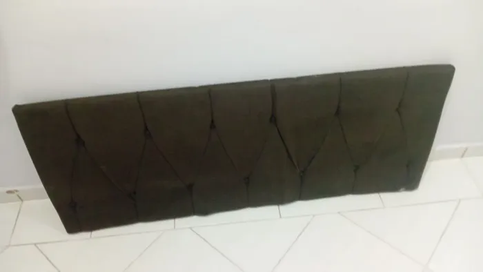 Cabeceira de cama de casal entrega somente em mãos