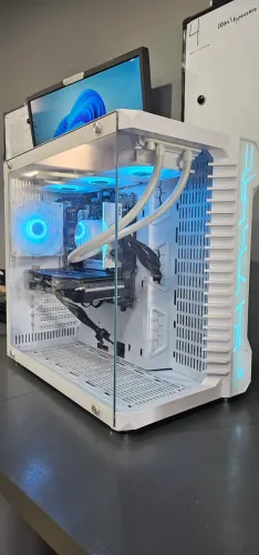 PC GAMER BRANCO INTEL CORE I9 11900F 16GB RGB 3200MHZ 512SSD RTX 2060 6GB