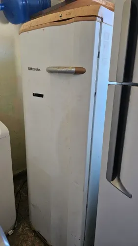 Freezer vertical e geladeira brastemp